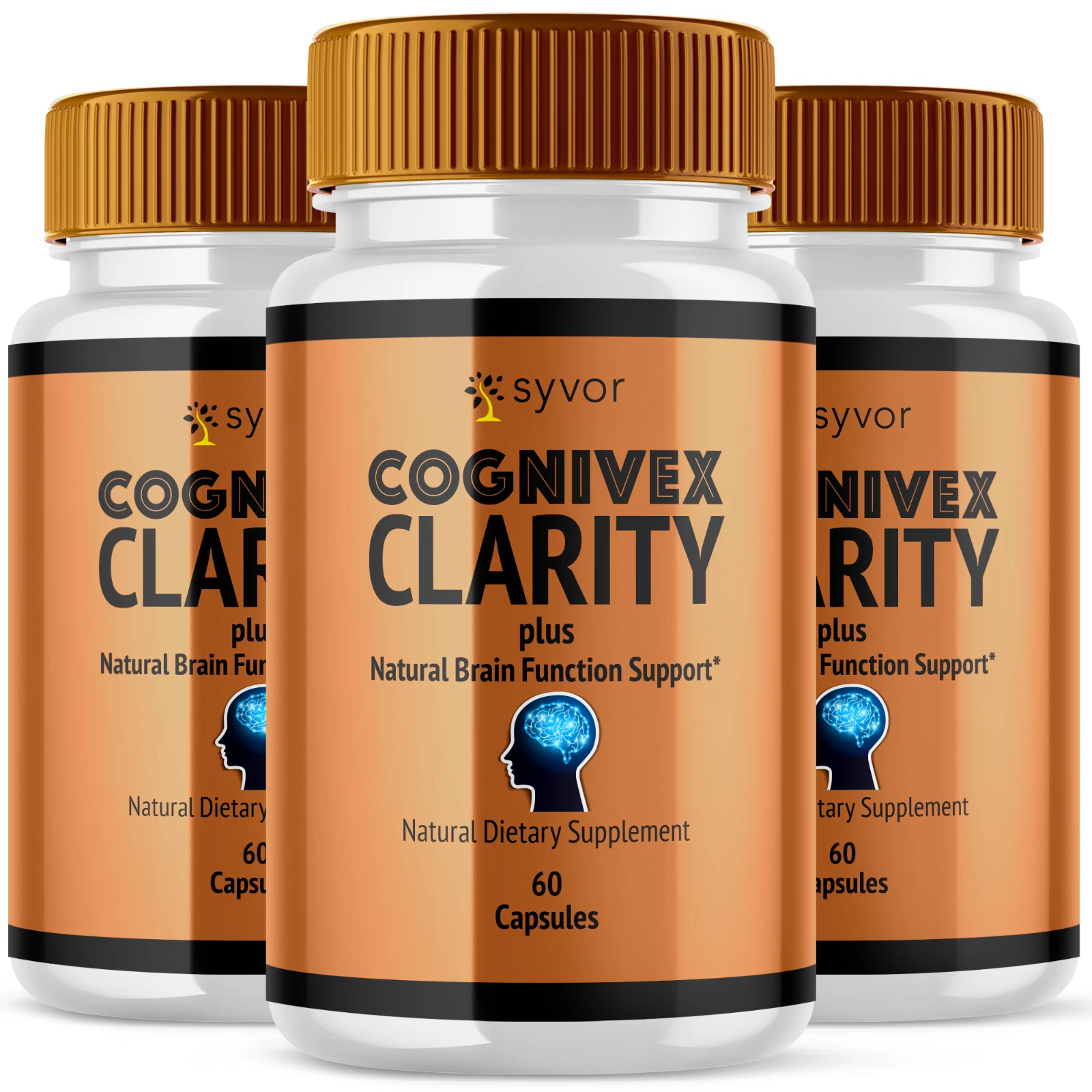 Cognivex Clarity Advanced Nootropic Supplement Brain Function Support 180 Pills