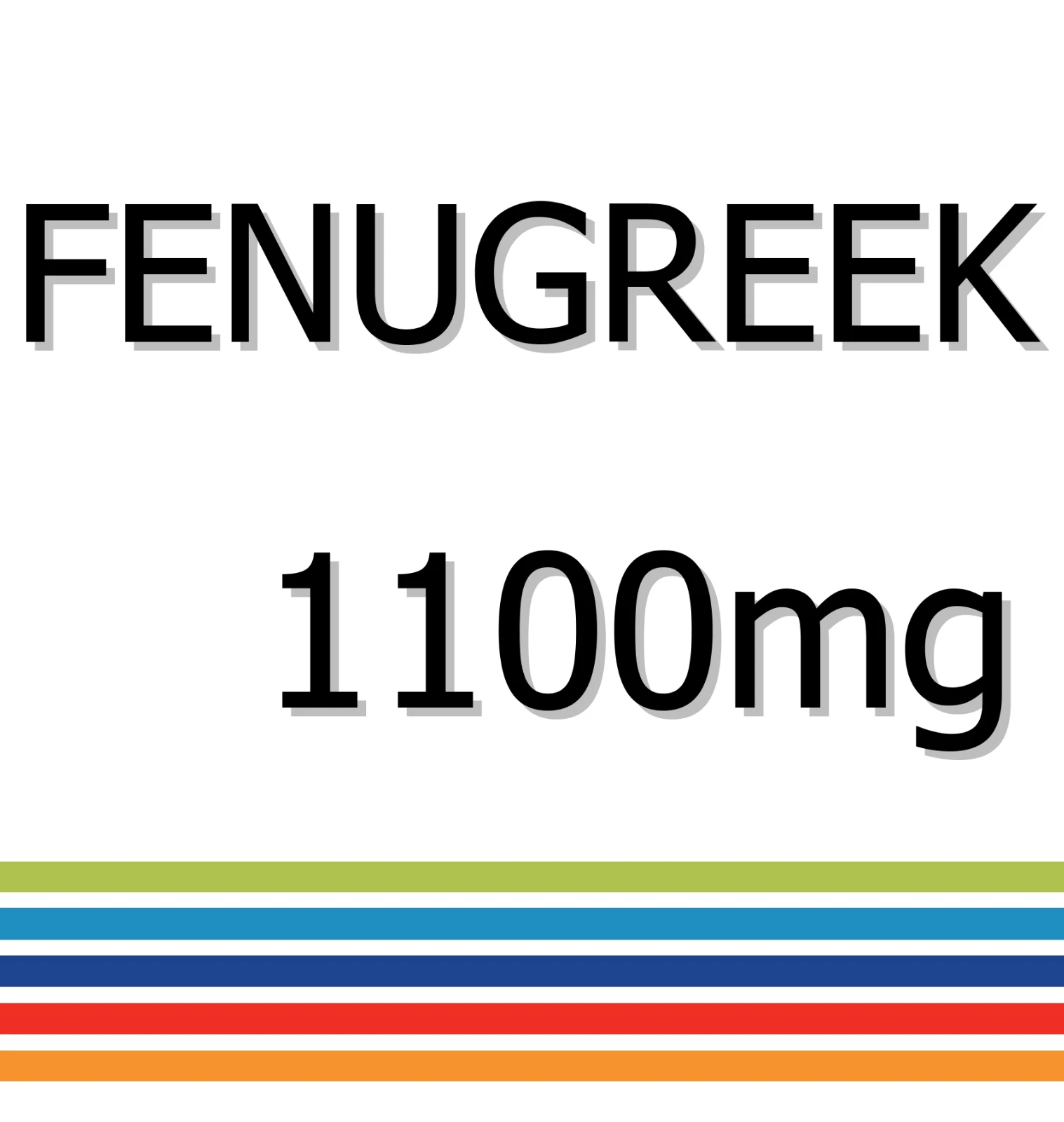 FENUGREEK 1100mg x 30 Tablets - Immune system