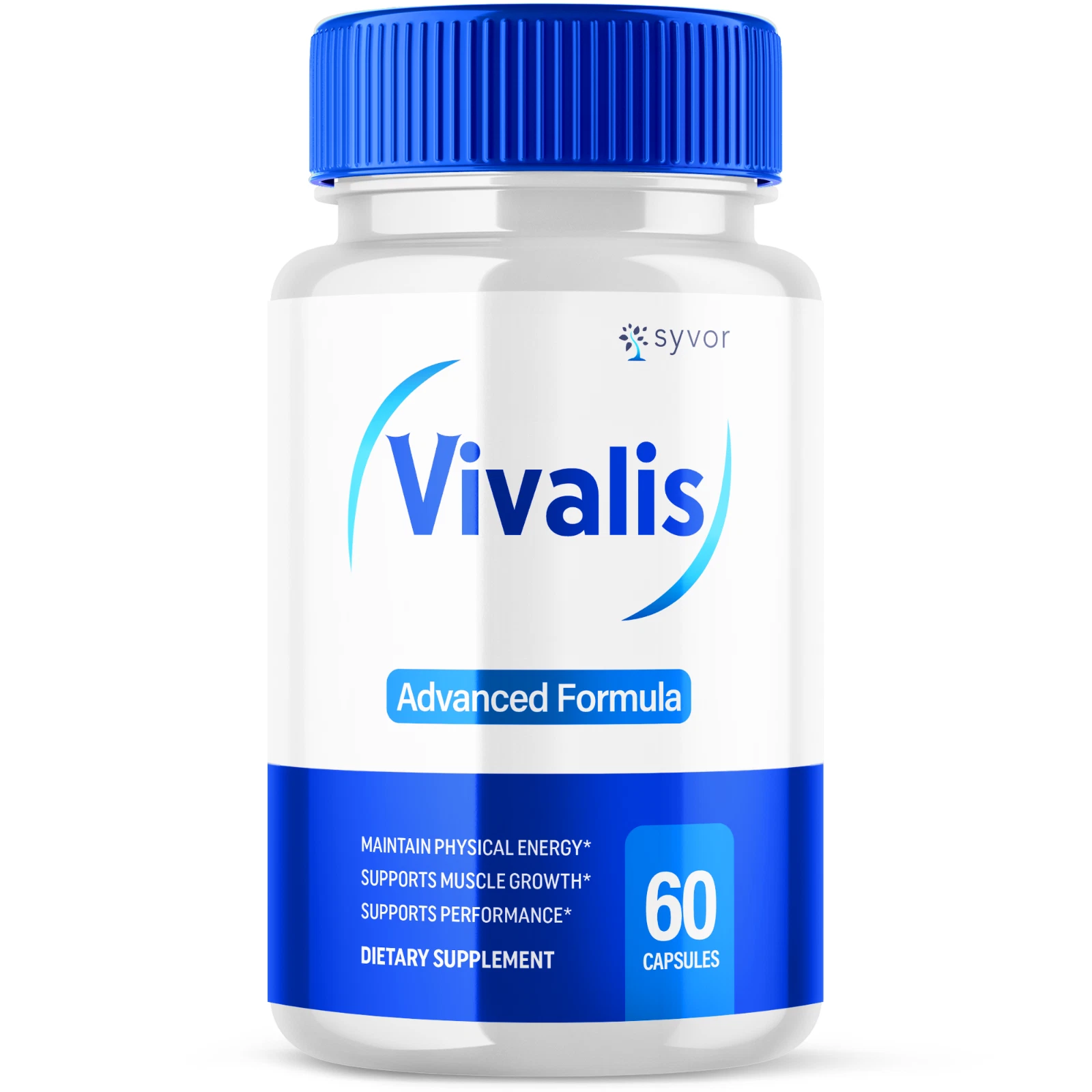 Vivalis Advanced Vitality Support Supplement Maximum Strength Formula 60 Pills