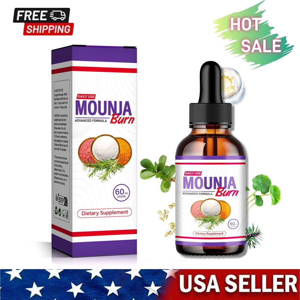 Mounja Burn Dietary Supplement Drops, MounjaBurn Advanced Weight Loss Formula US