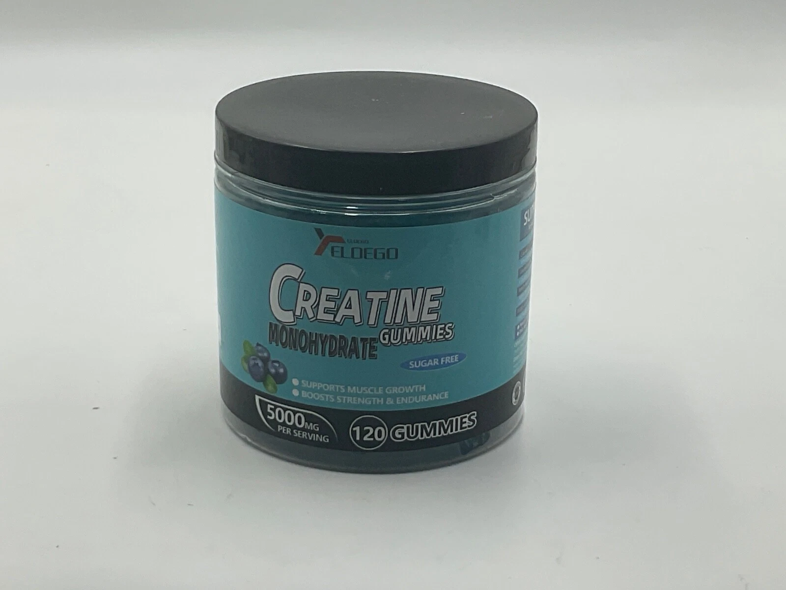 Supplements Creatine Monohydrate 120 Capsules - 5000 mg Per Serving