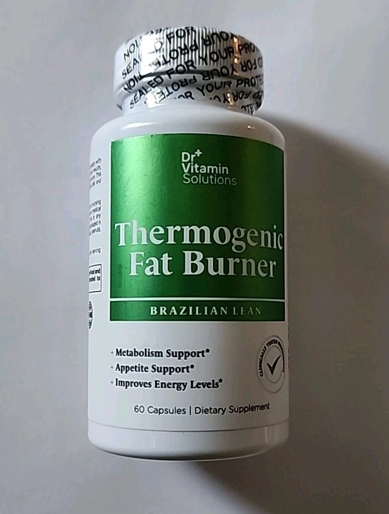 DR VITAMIN SOLUTIONS Thermogenic Fat Burner Brazilian Lean Weight Loss Pills ...