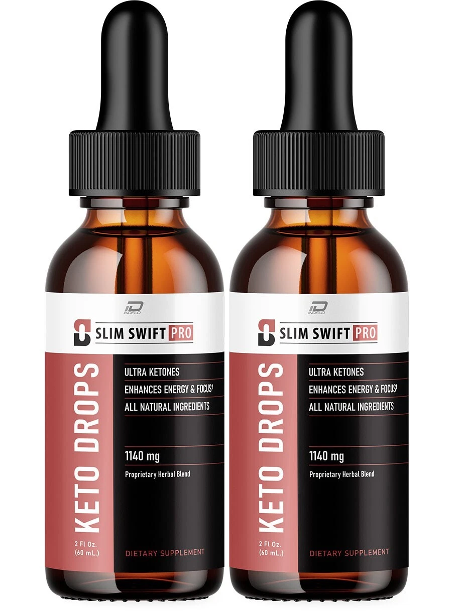 (2 Pack) SlimSwift Pro Metabolism Drops Liquid Supplement-Metabolic Support