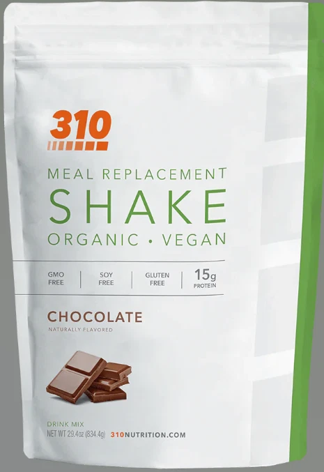 310 Meal Replacement Chocolate Shake Original - Organic - 28 servings Exp. 9/25