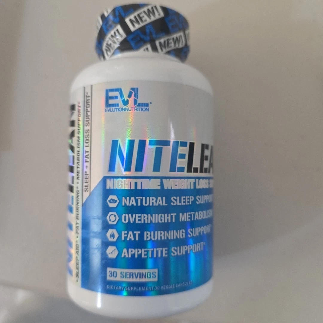 Evlution Nutrition Nitelean Nighttime Weight Loss Support 30 Veggie Capsules