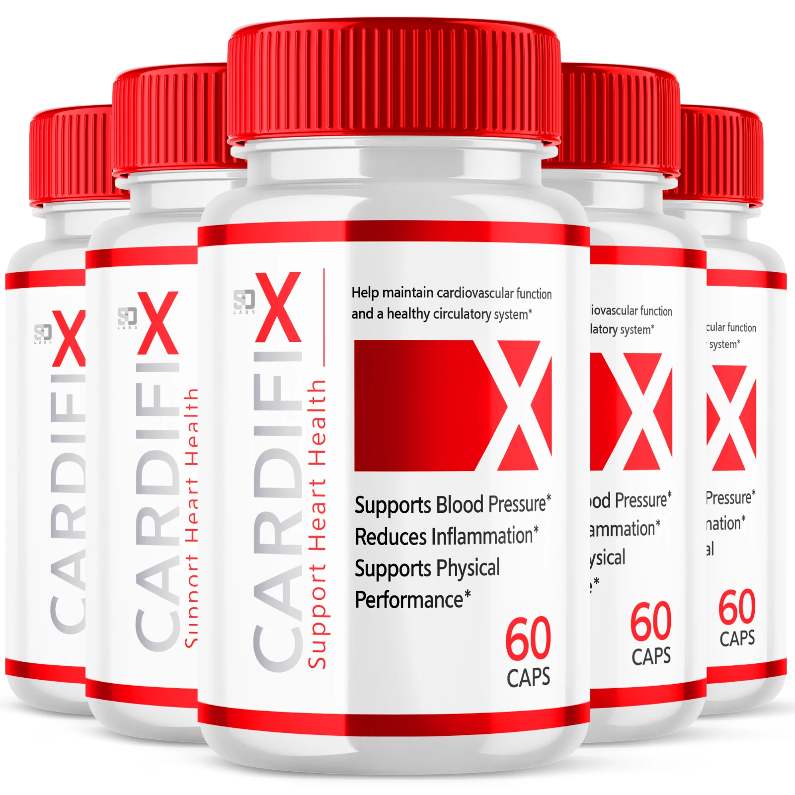 Cardifix Supports Heart, Blood Health and Physical Performance (5 Pack)