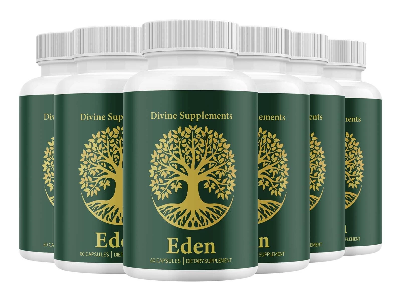 (6 Pack) Eden Capsules – Eden Pills Digestive Support, Gut Wellness