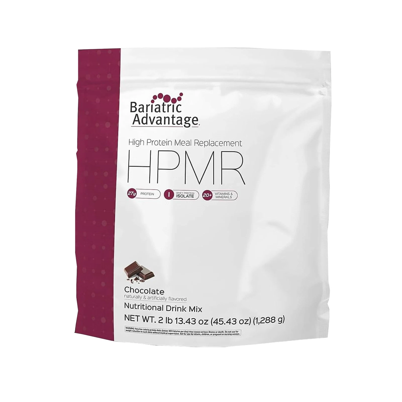 Bariatric Advantage High Protein Meal Replacement Drink Mix Protein Powder Wh...