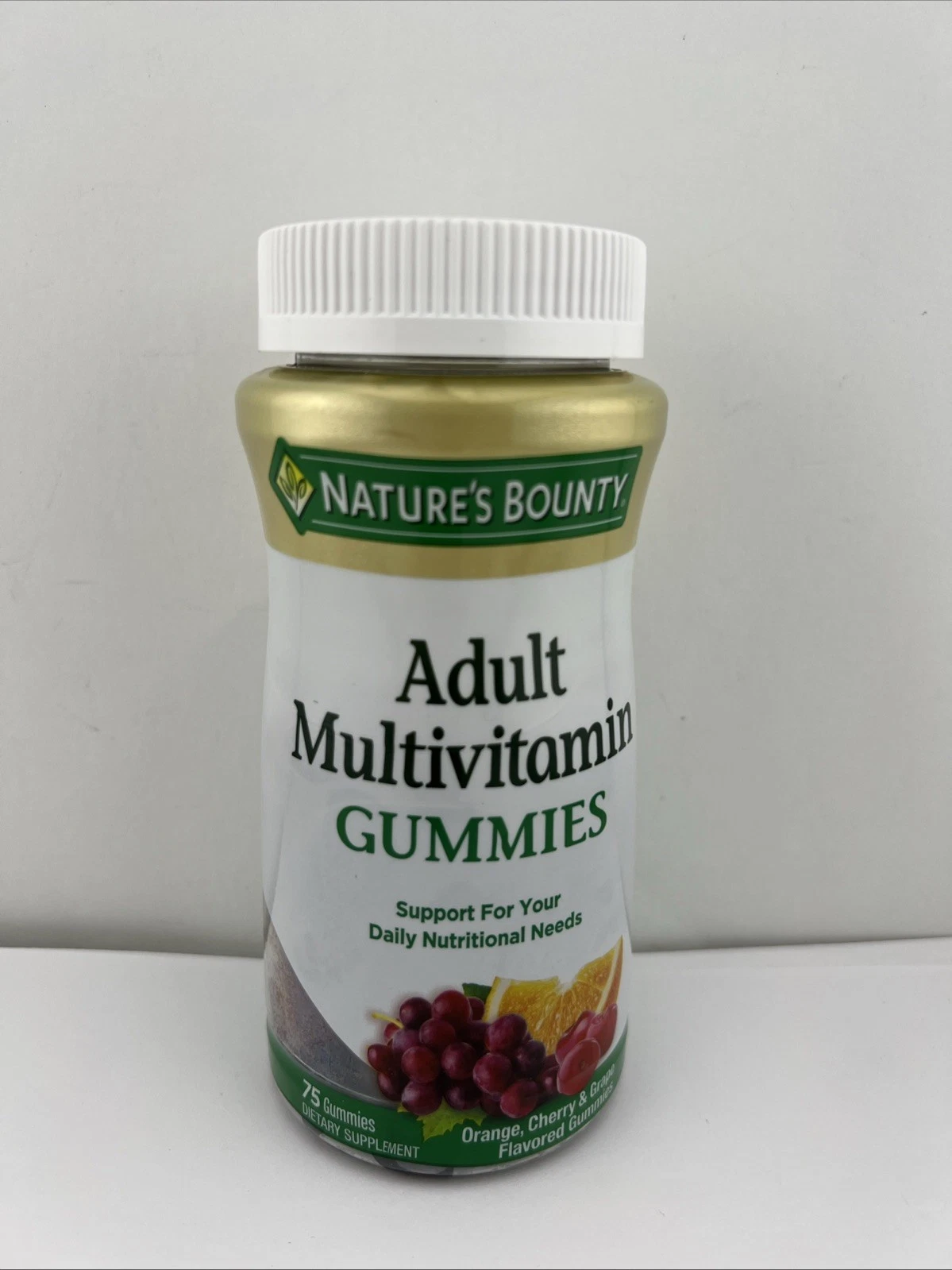 Nature's Bounty Adult Multivitamin Gummies Assorted Flavors 75 Count