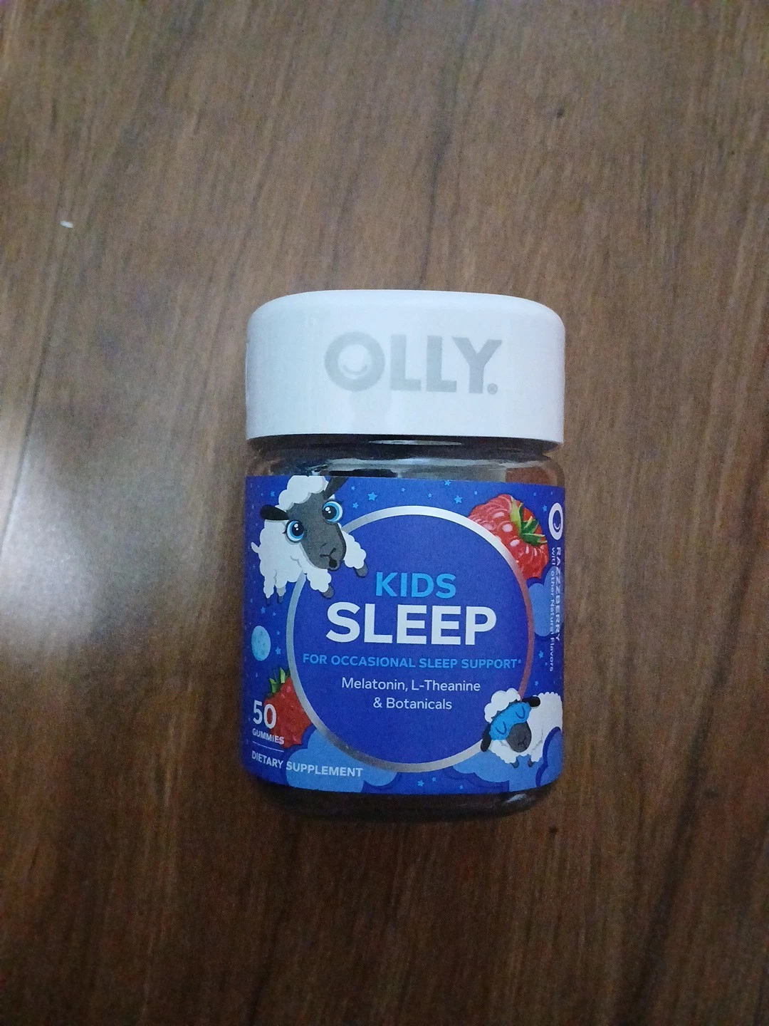 Olly Kids Sleep W/Melatinin, L-The nine & Botanicals - 50 Gummies Exp: 2026