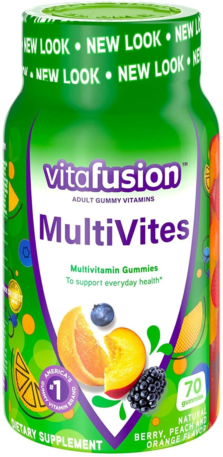 Vitafusion MULTIVITES Gummy MultiVitamins 70ct __