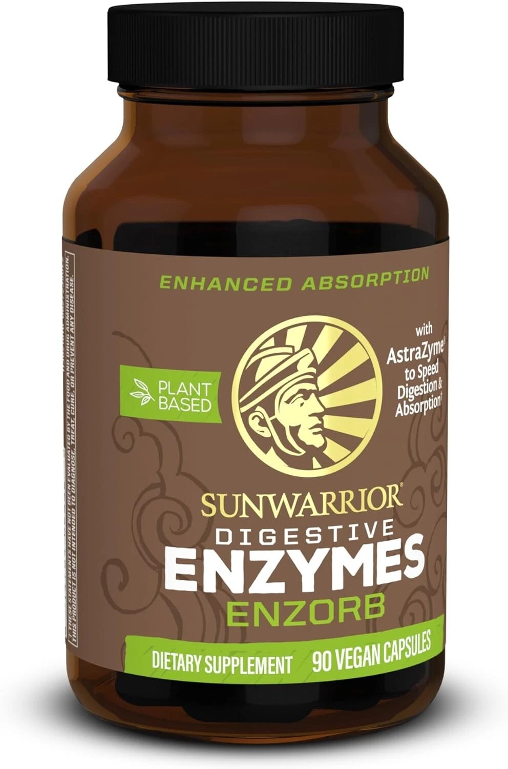 Sunwarrior Enzorb Digestive Enzymes 90 Vegan Capsules