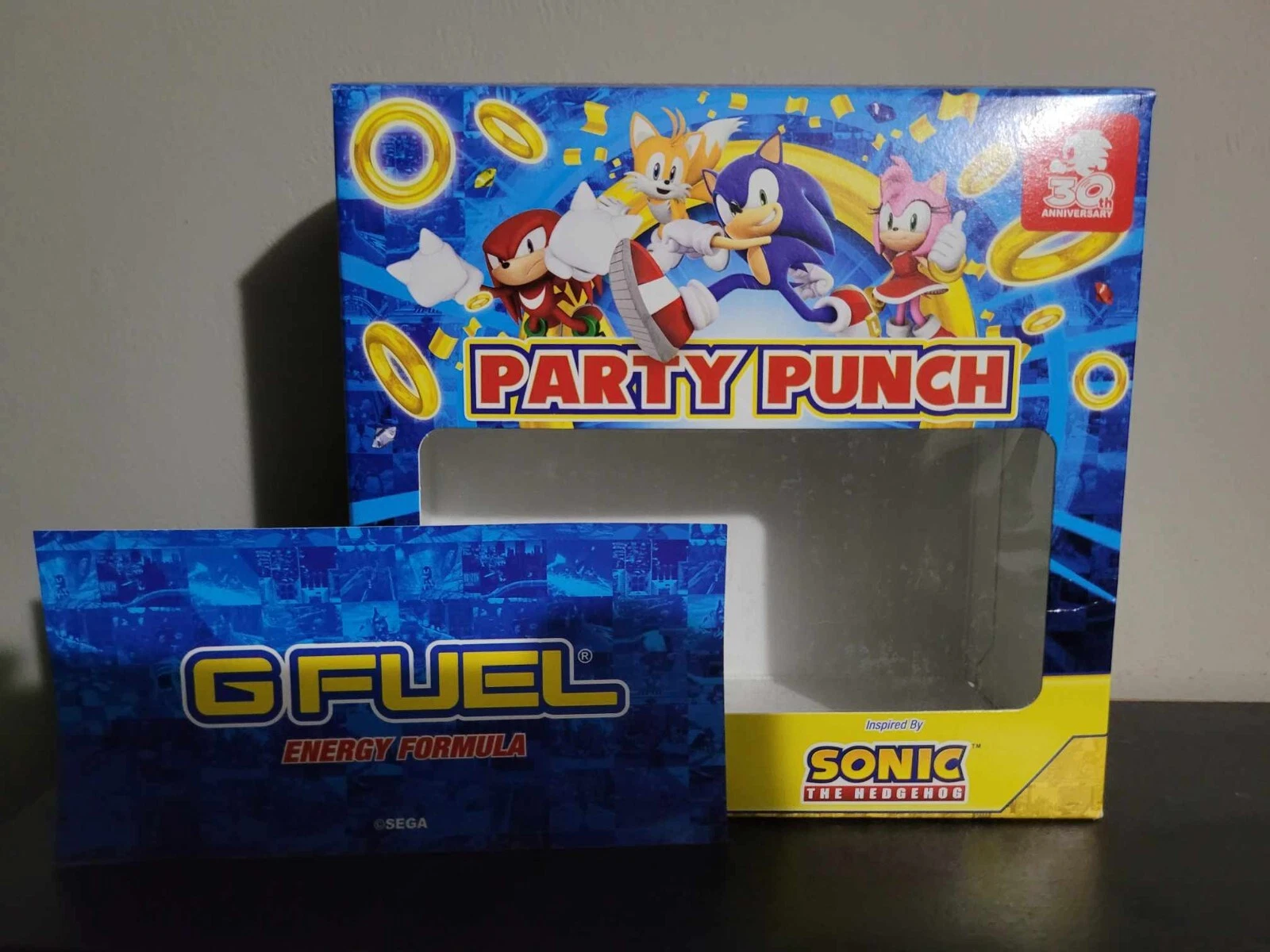 Gfuel Party Punch Collector's Box With Sticker