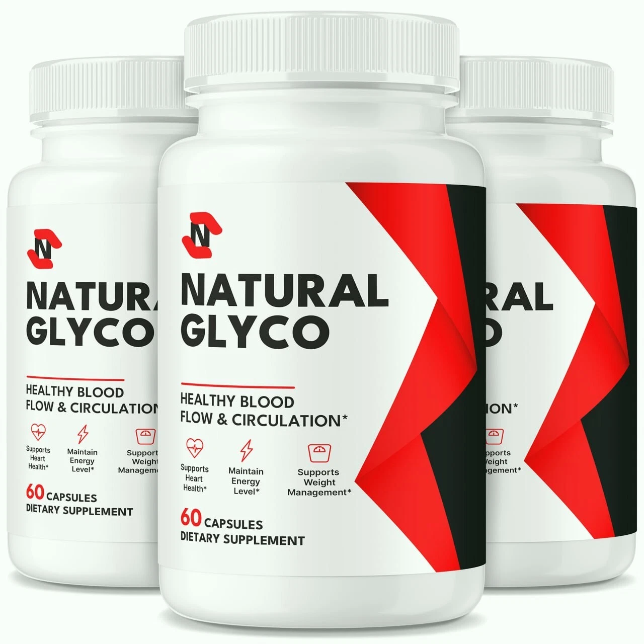 (3 Pack) Natural Glyco Blood Support Pills, NaturalGlyco Glycogen Capsules