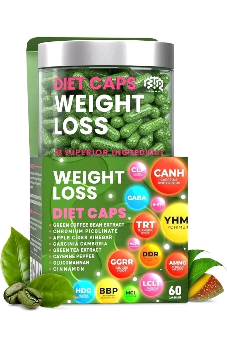 Bioteque Lab Weight Loss Diet Capsules - 60 ct - 09/2026