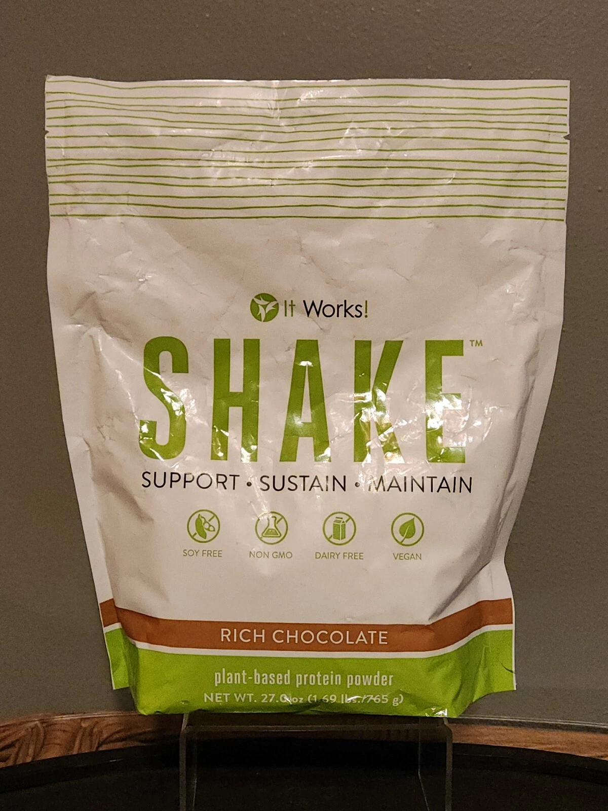 It Works Shake Rich Chocolate Plant Based Protein Powder