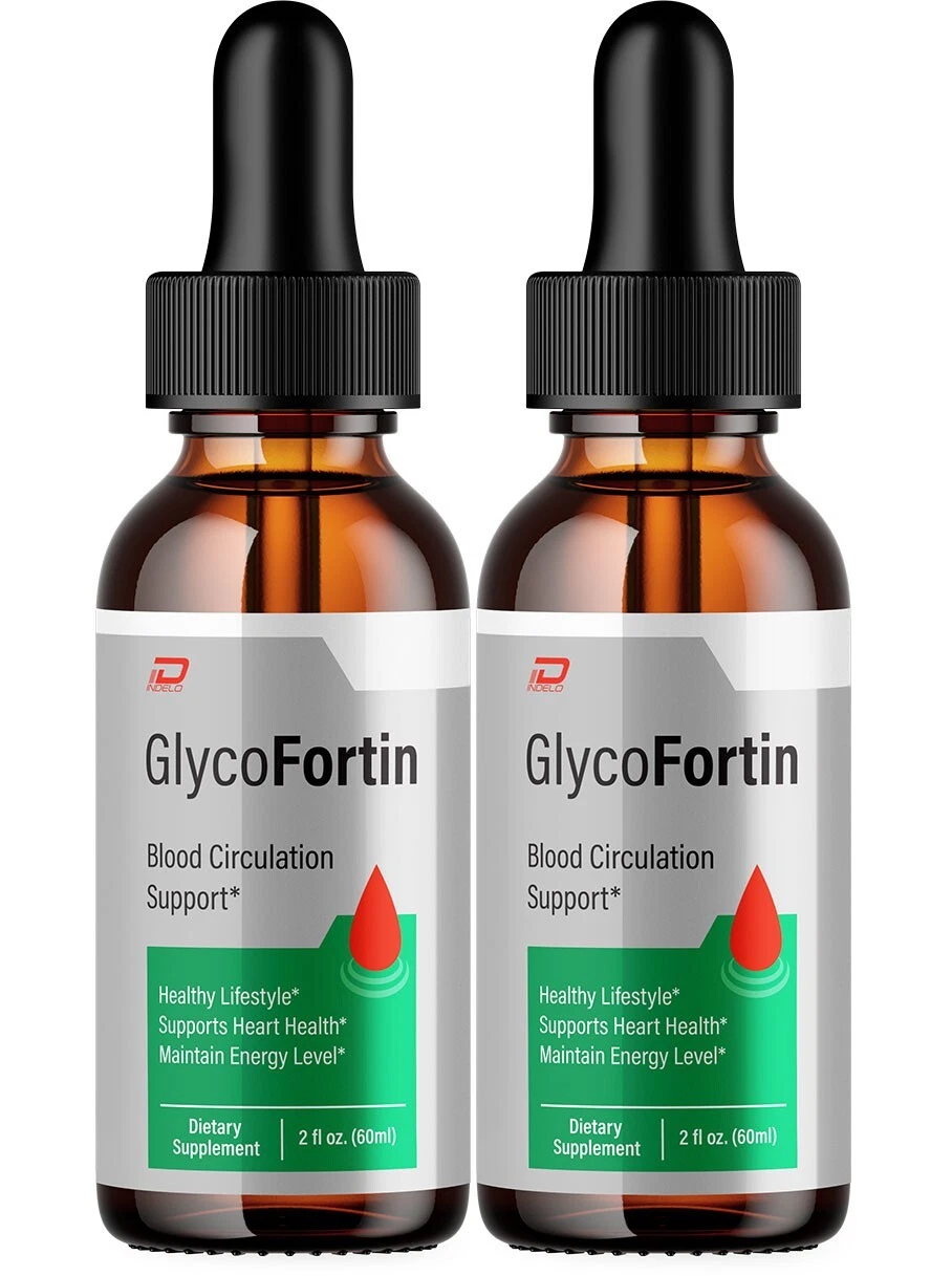 (2 Pack) Glyco Fortin Drops Healthy Formula - Dietary Supplement Drops