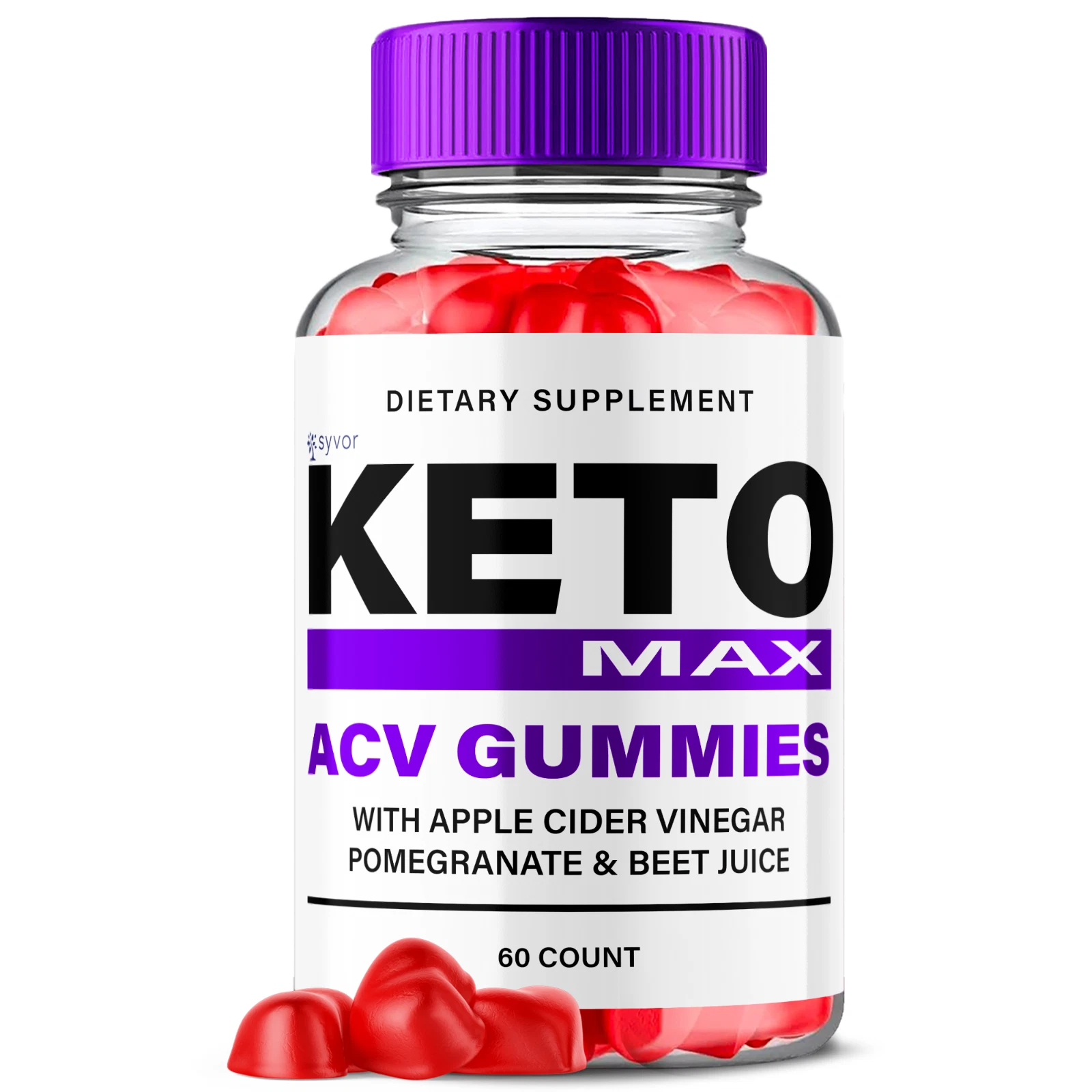 Keto Max ACV Gummies 1000MG Keto Max Apple Cider Vinegar Formula 60 Gummies