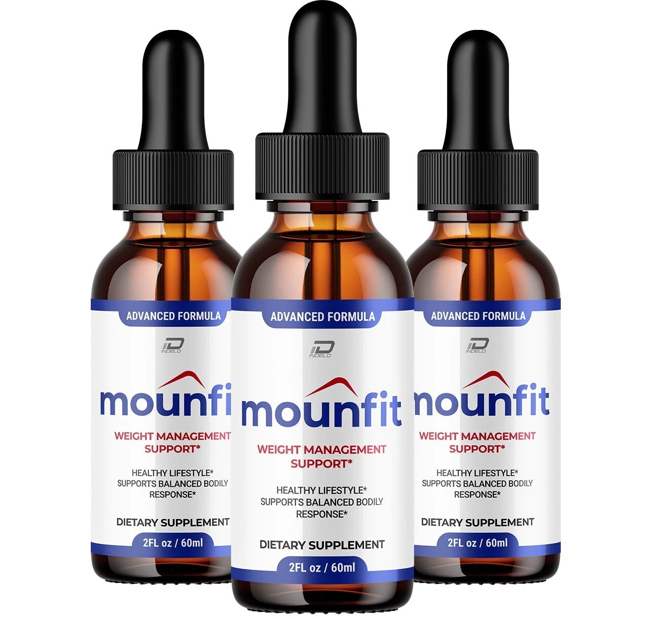 (3 Pack) Mounfit Drops Healthy Formula – Moun fit Liquid All Natural Healthy...