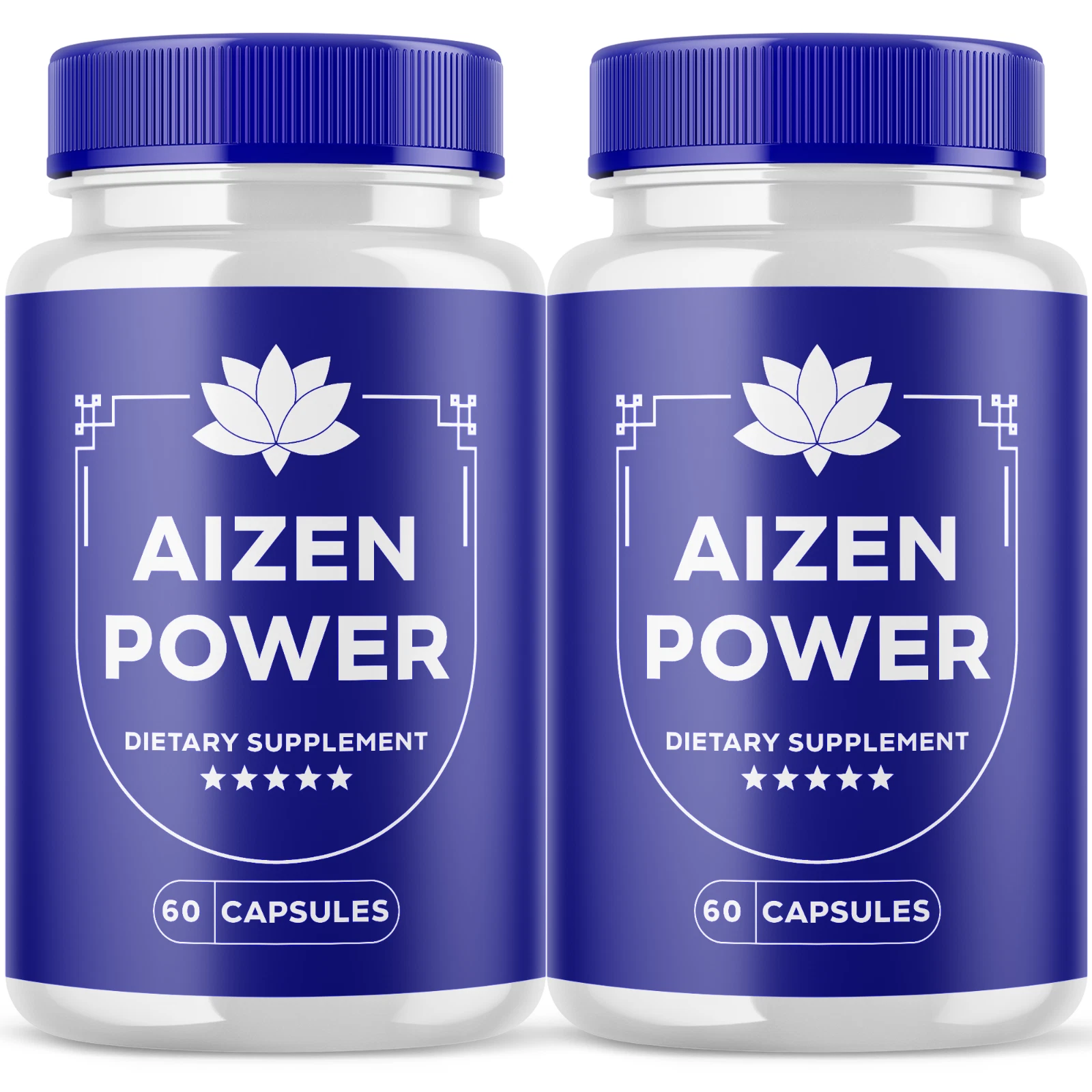 (2 Pack) Aizen Power, Aizen Power Male Enhancement Supplement (120 Capsules)
