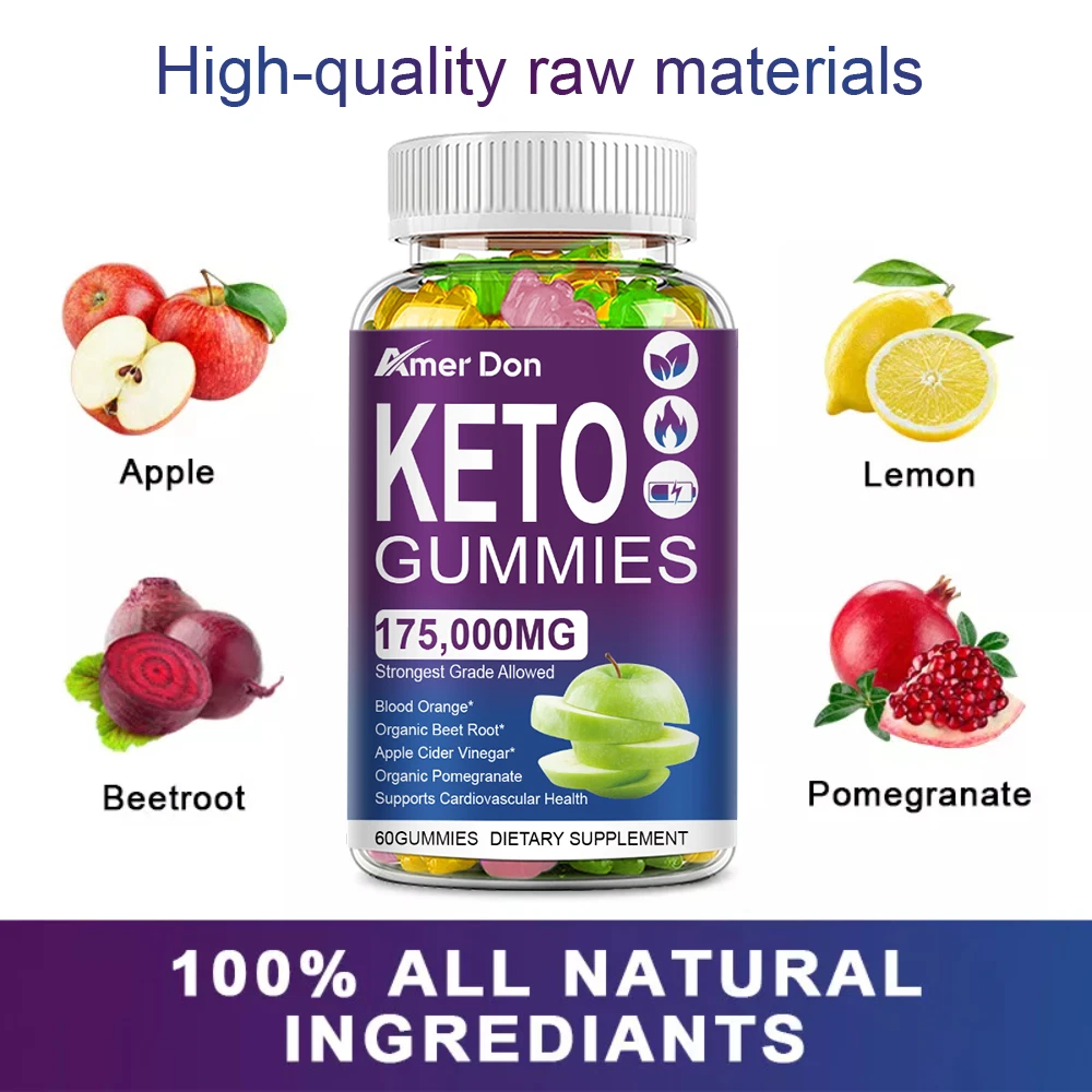 Ultra Quick Slimming Keto ACV Gummies for Advanced Weight Loss and Energy 60ct