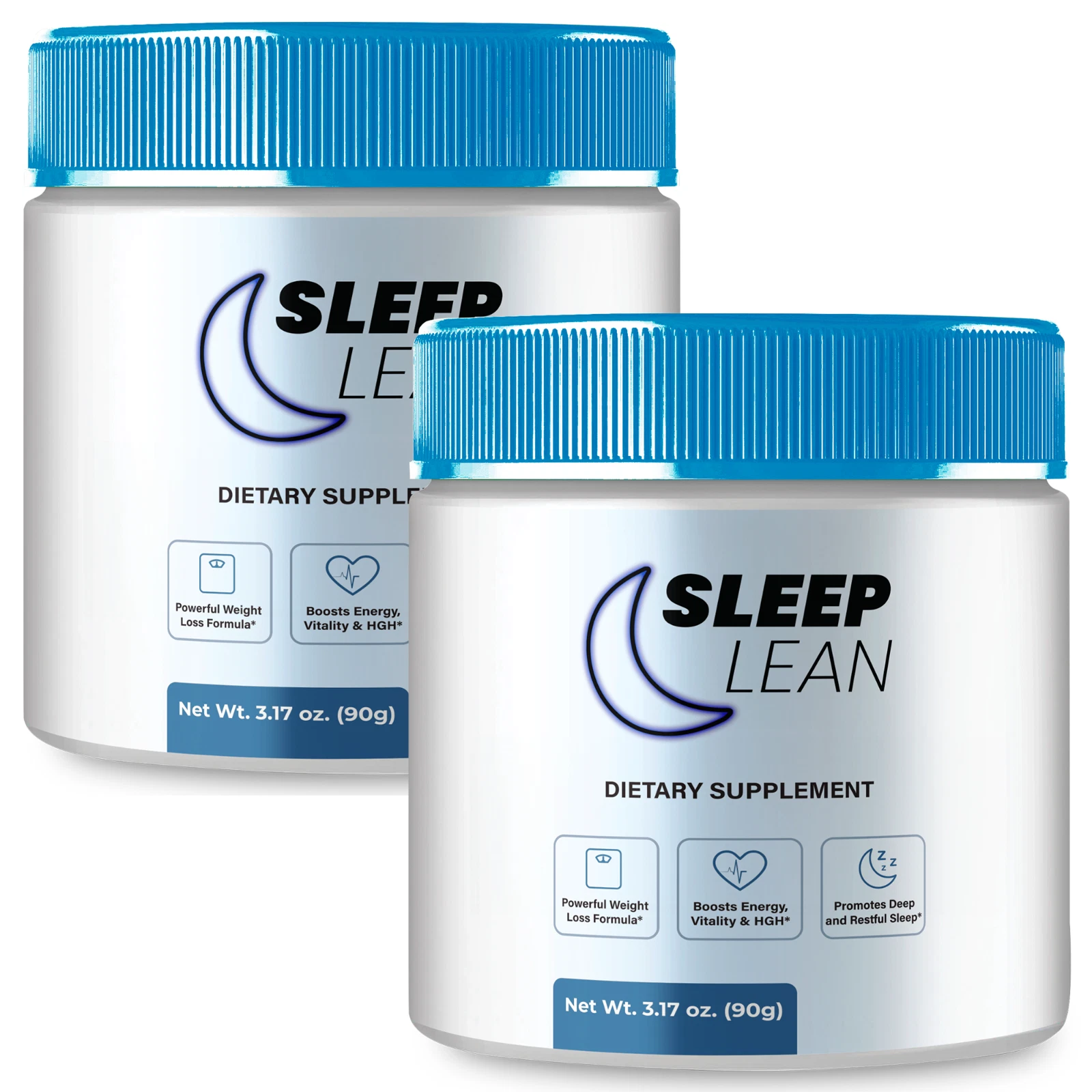 (2 Pack) Sleep Lean Powder, All Natural Sleep Support for Calm and Relaxation