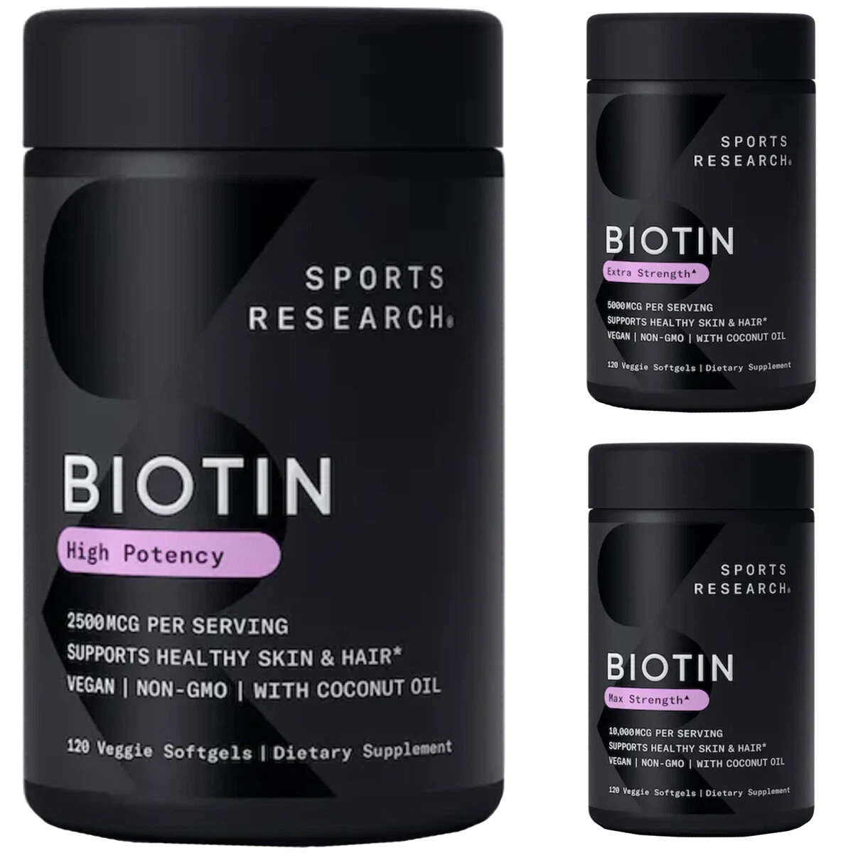 Sports Research Biotin Dietary Supplement