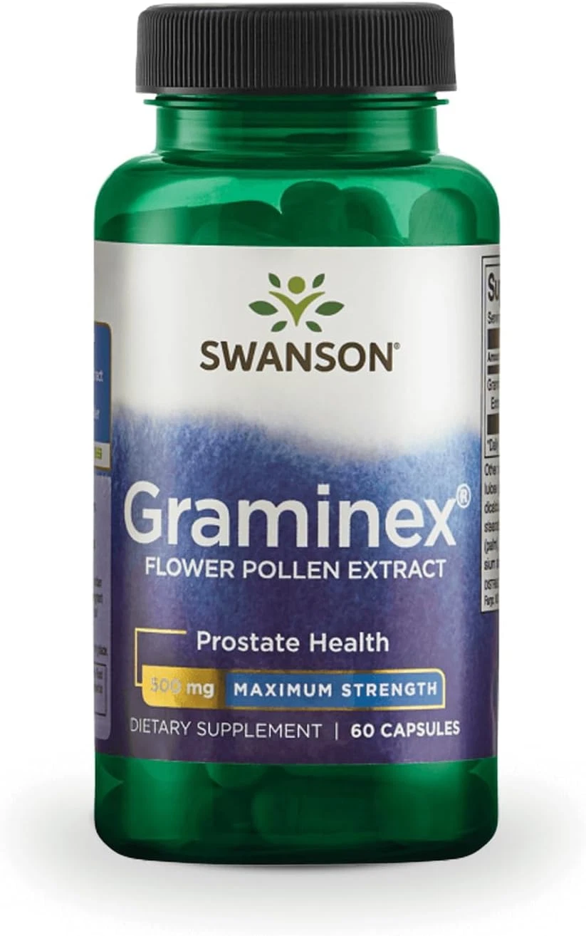 Maximum Strength Graminex Flower Pollen Extract - Supports Prostate Health, U...