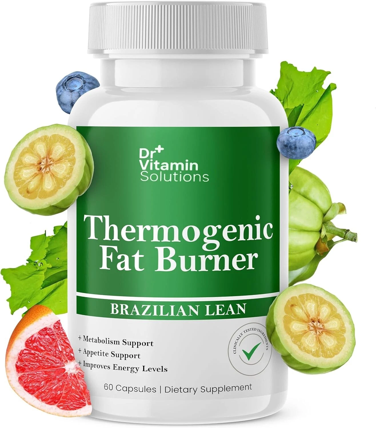 Thermogenic Fat Burner Brazilian Lean, Weight Loss Pills for Women Waist Trimmer