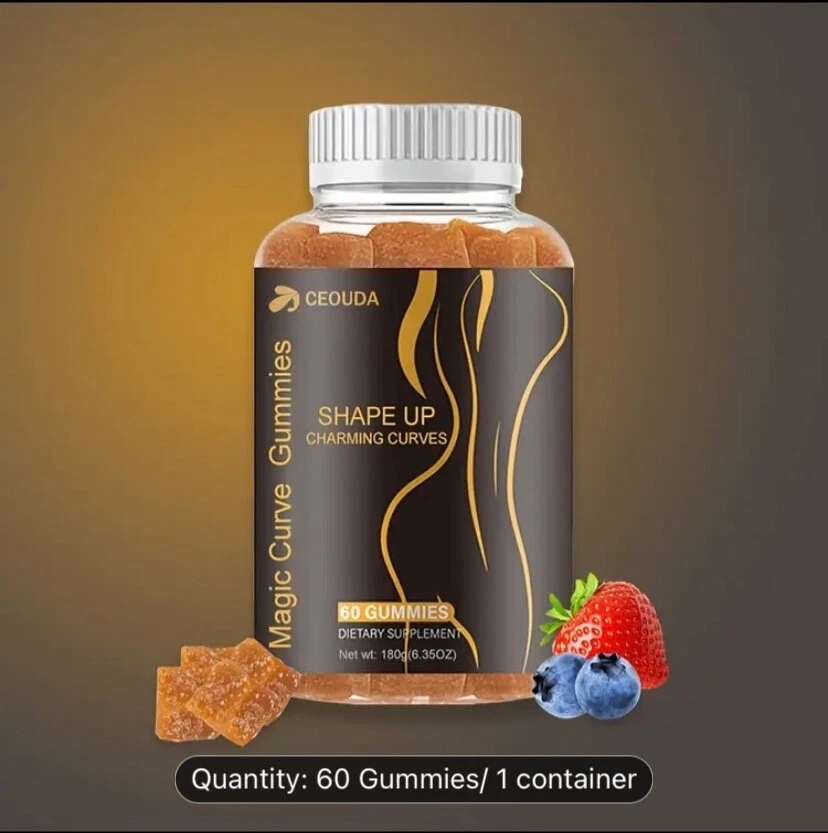 Magic Curves Maca Root Gummies for butt and hip enlargement