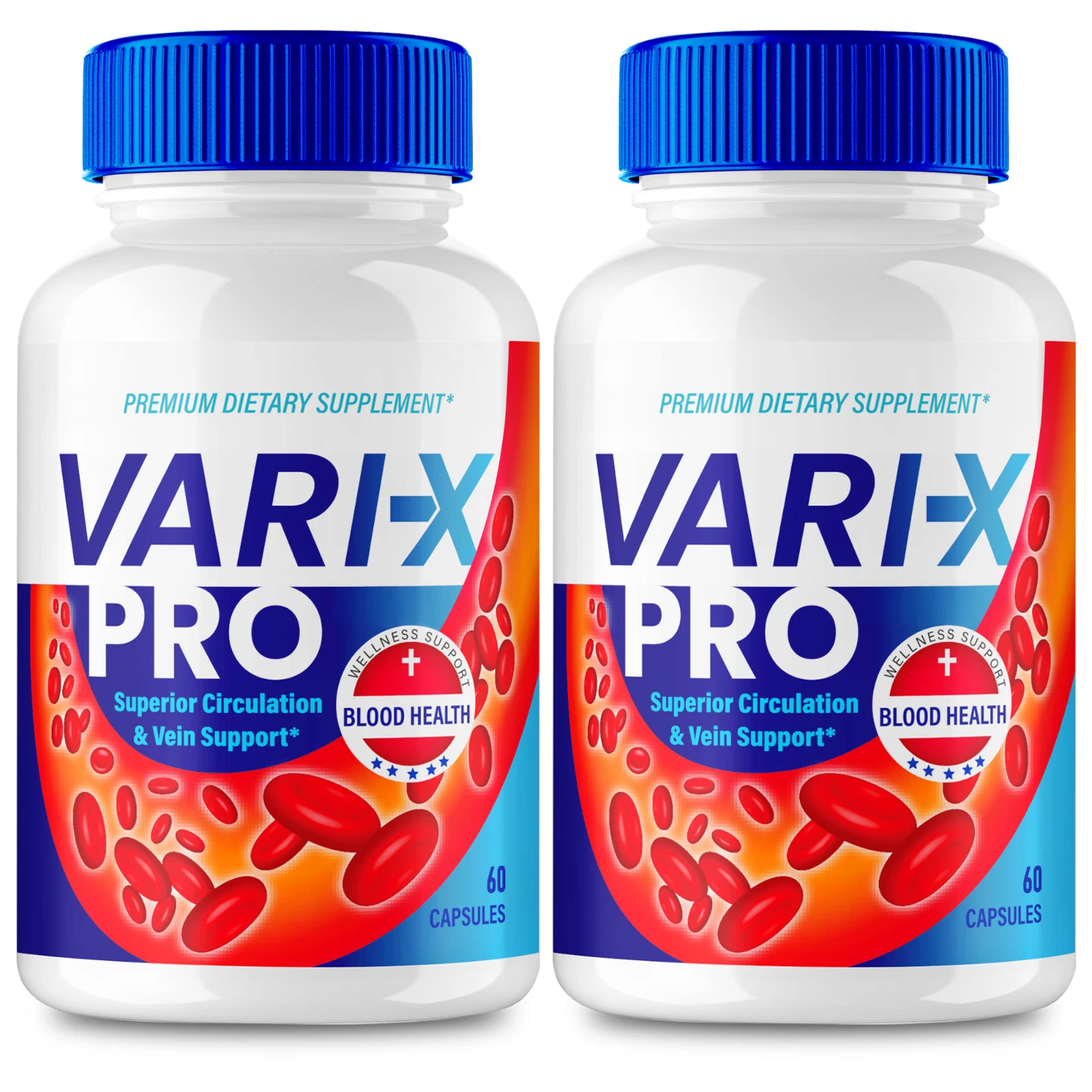 (2 Pack) Vari-X Pro Blood Sugar Support, Vari X Pro Blood Circulation Pills