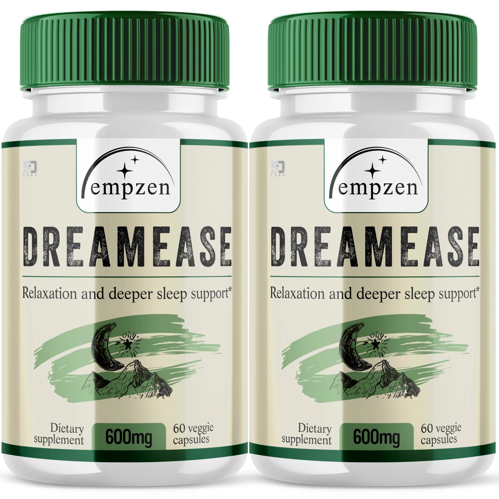 (2 Pack) Dreamease Pills - Dietary Supplement For Daily Wellness - 120 Capsules