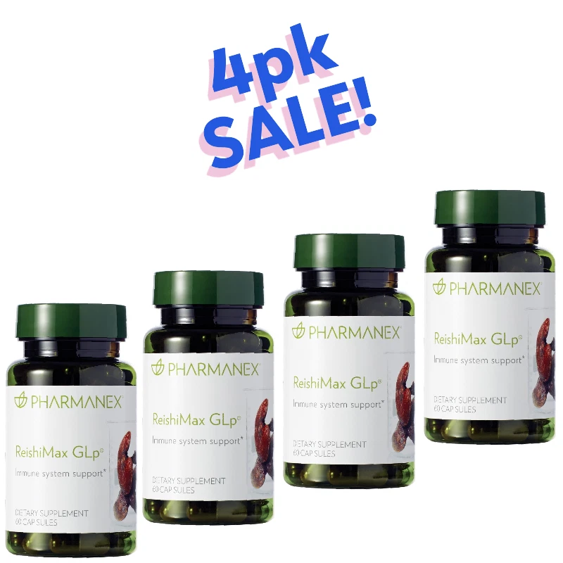[4pk] Nu Skin NuSkin Pharmanex ReishiMax GLp Exp 5/2027 LATEST ARRIVAL