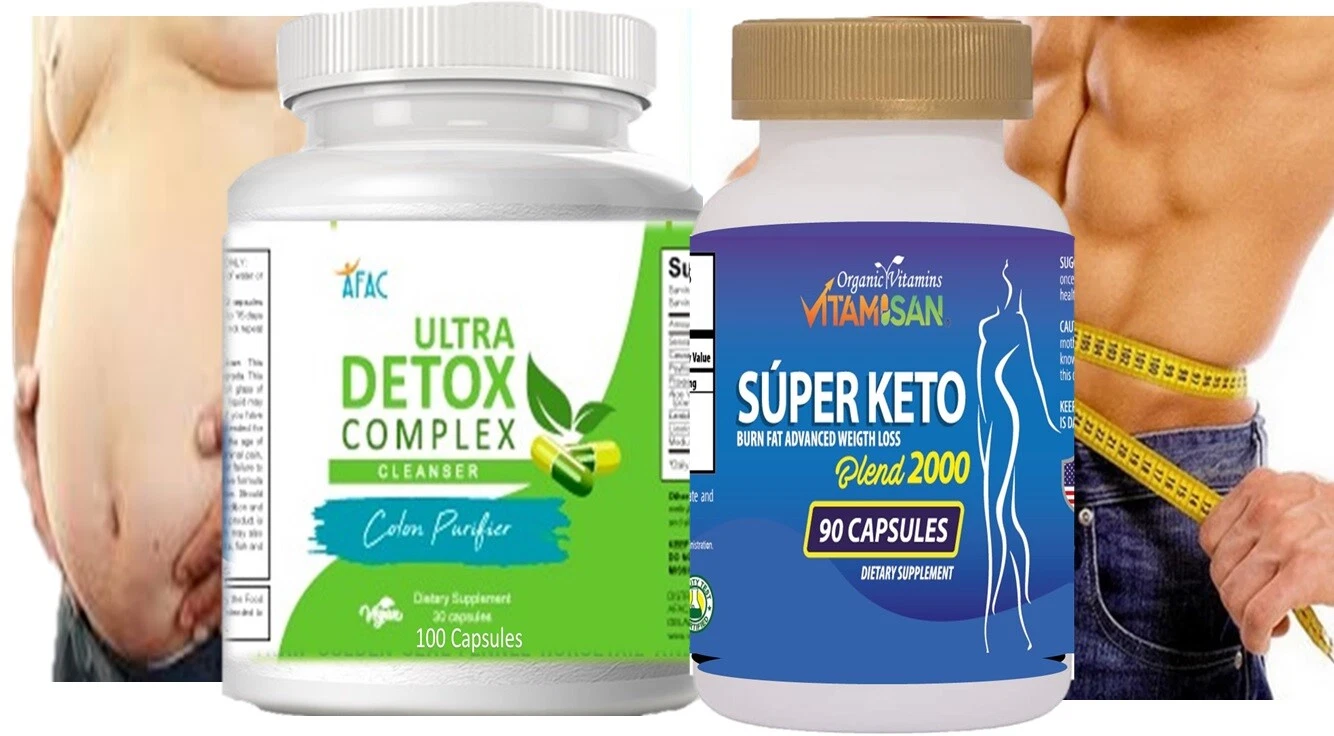 Detox Capsules desintoxicador 100 caps weight loss Body cleansing Detox colon +1