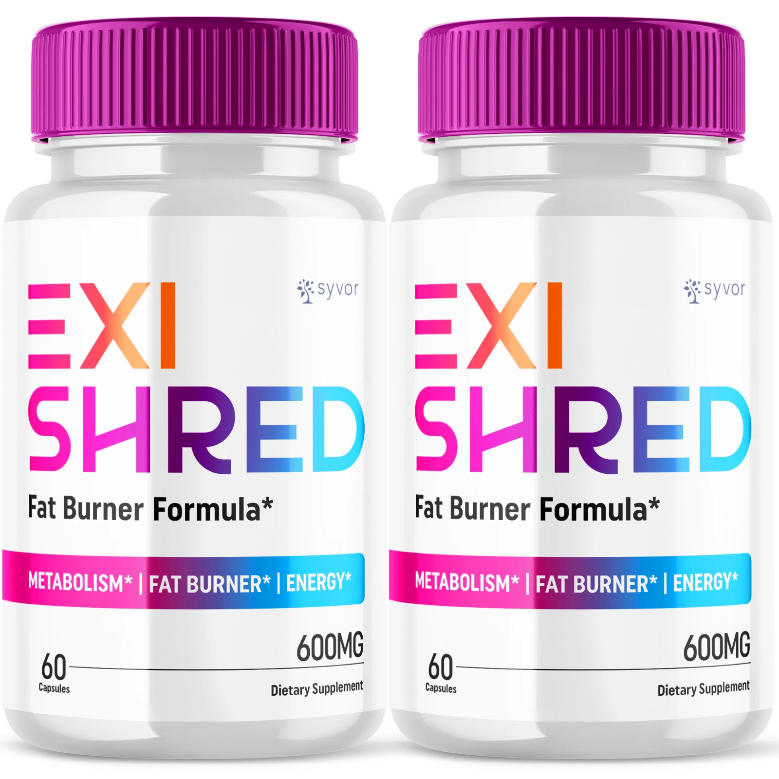ExiShred Advanced Formula Pill Exi Shred Vitamin Support Supplement 120 Capsules
