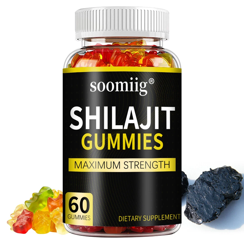 Shilajit Gummies Maximum Strength Supports Energy Levels & Brain Health