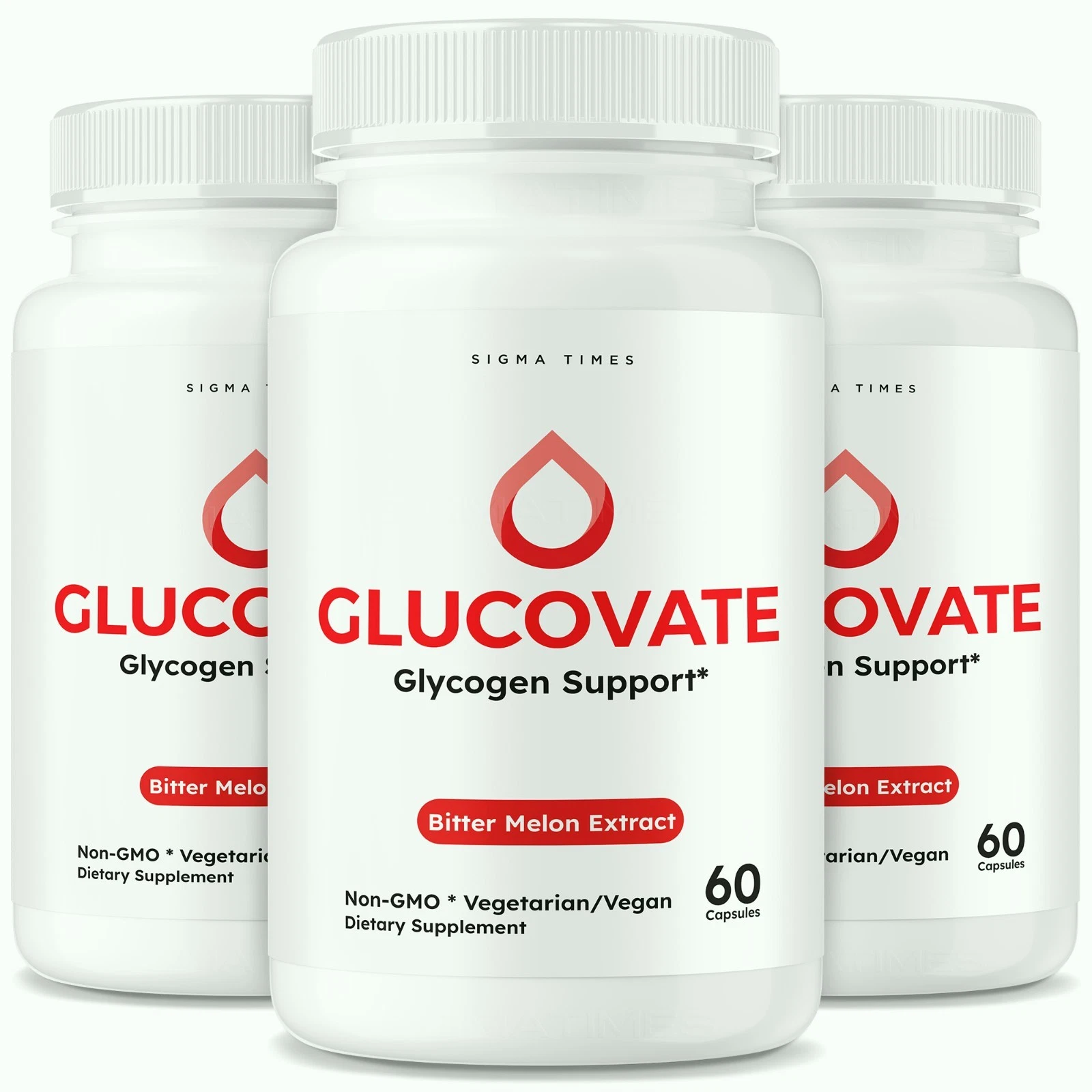 (3 Pack) Glucovate Glycogen Support for Balanced Blood Sugar & Metabolic Health