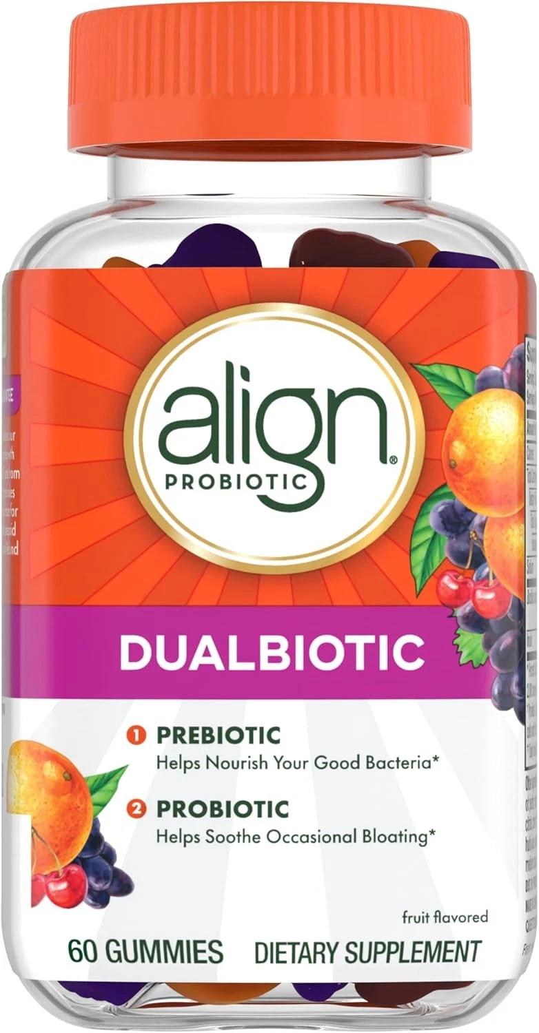 DualBiotic,Prebiotic&Probiotic for Women & Men-Digestive-Prebiótico y Probiótico