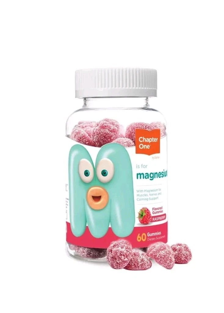 Chapter One Magnesium for Kids in a delicious-tasting gummy format.