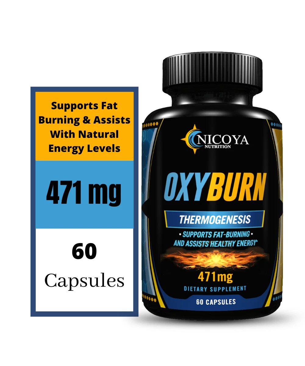 OXY BURN 471 MG Weight Loss, Fat Burner, Appetite Suppressant & Metabolism Boost
