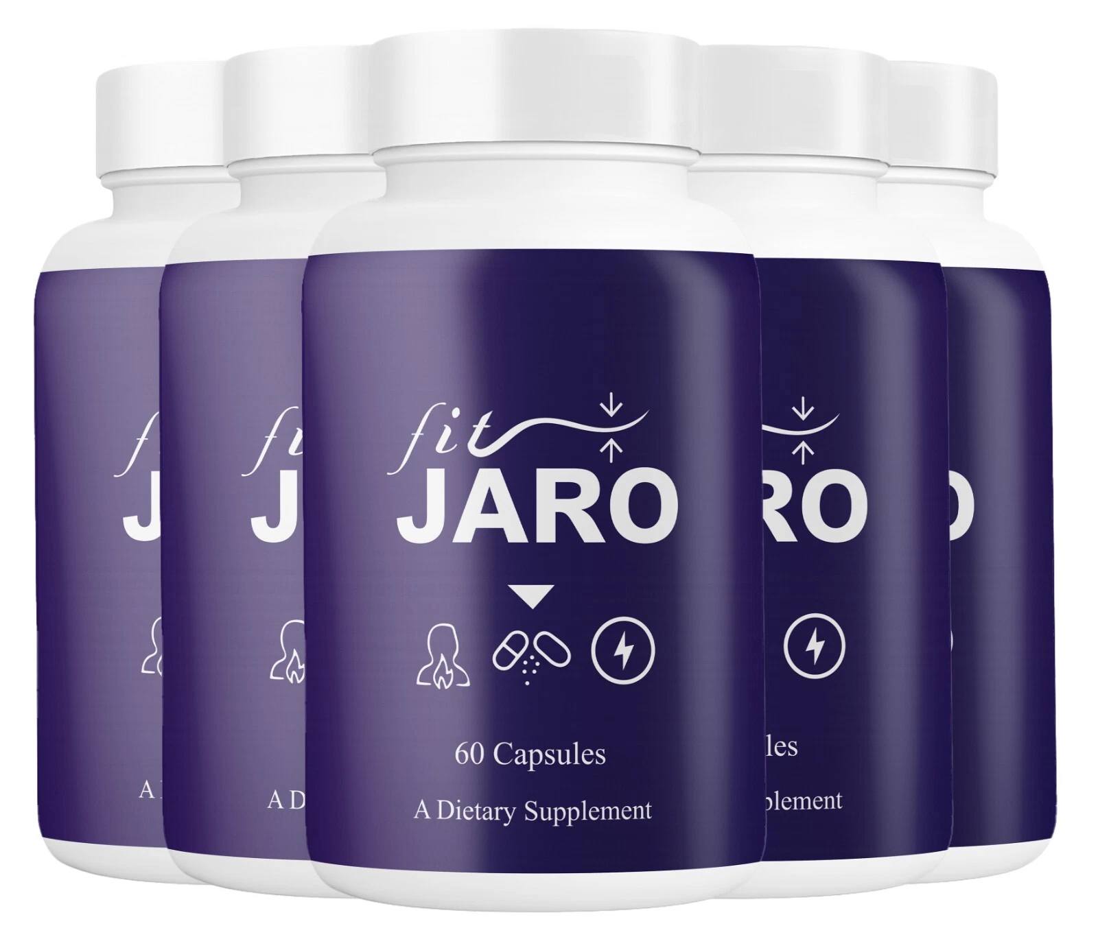 Fit Jaro Slim Capsules, FitJaro Slim Advanced Dietary Supplement ( 5 Pack )