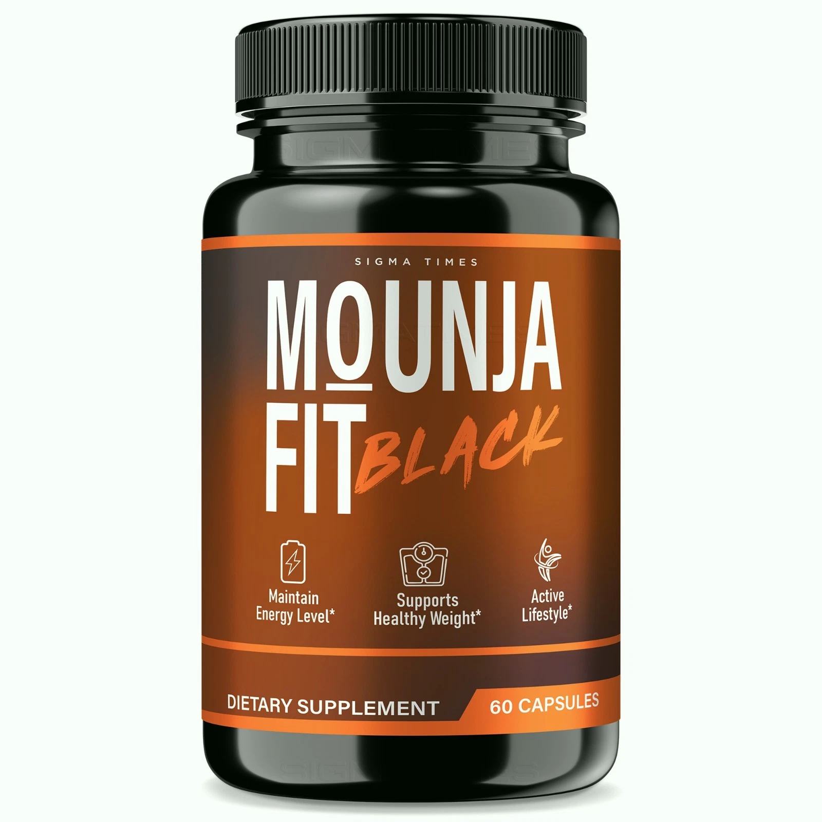 Mounja Fit Black for Weight loss, Advanced Fat Burning Formula 60 ct