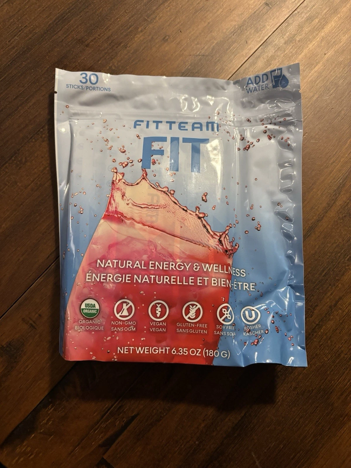 Fitteam Fit 30sticks Energy& Wellness New Sealed!