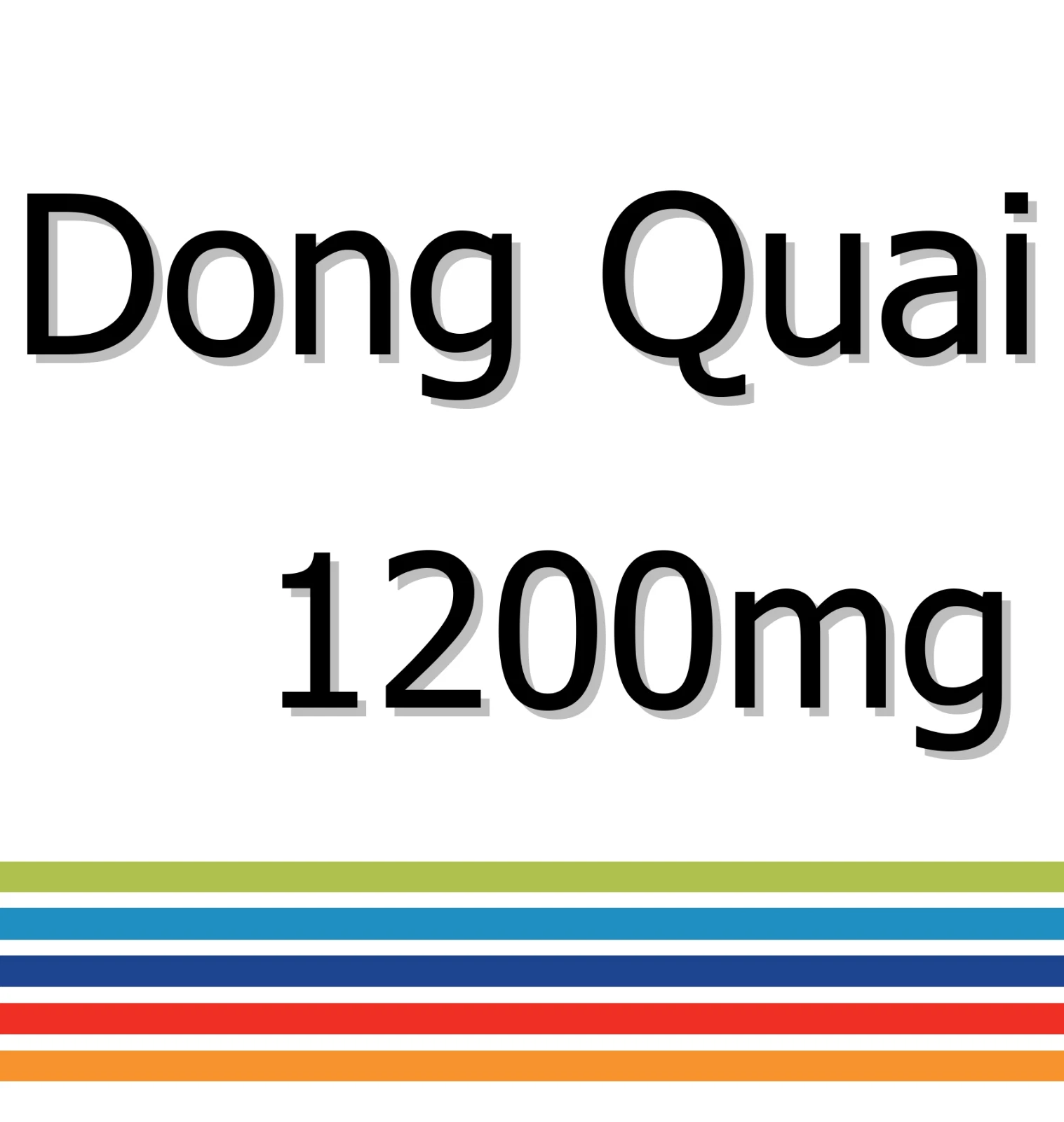 Dong Quai 1200mg x 60 Tablets - Immune System Regulation