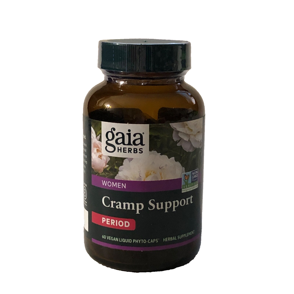 Gaia Herbs Cramp Relief — Herbal Supplement for Hormone Balance & Period Cramp