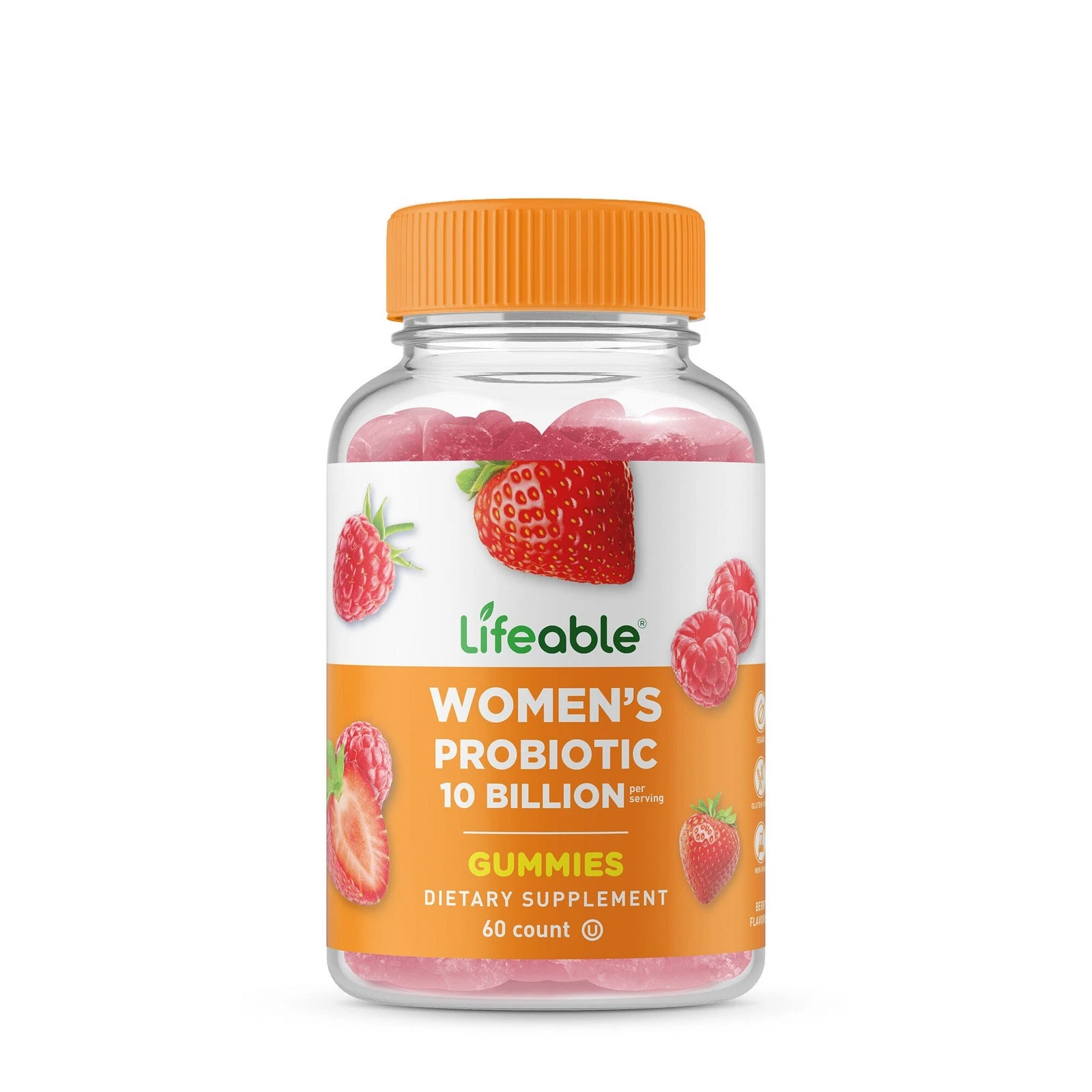Women's Probiotic 10 Billion - 60 Gummies (30 Servings)