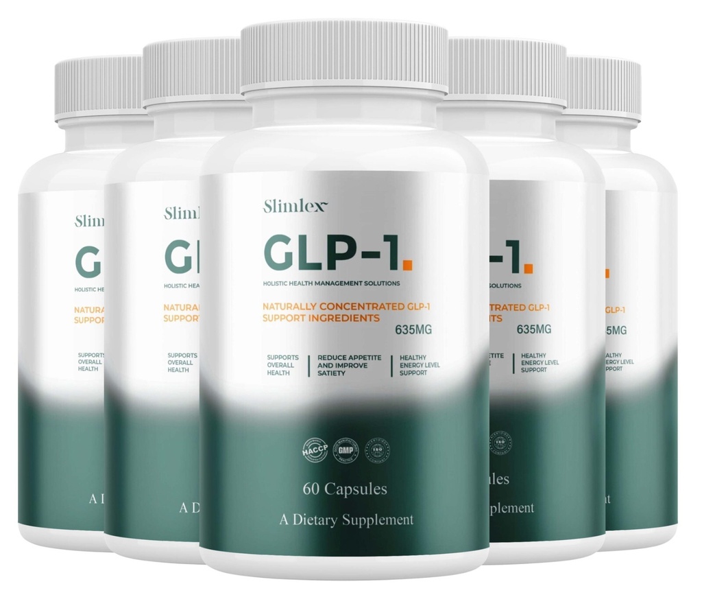 (5 Pack) Slimlex Capsules Slimlx Maximum Strength Wellness Pills