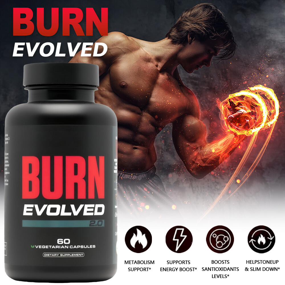 4PCS Sculptnation Burn Evolved 2.0 Thermogenic Fat Burner Upgraded Capsules