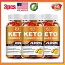 Keto ACV Gummies - 20000MG BHB Weight Loss Fat Burner Appetite Suppressant